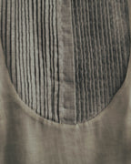 -SPECIAL- “Brunello Cucinelli” 00’s-10’s Sheer layered sleeveless tunic dress