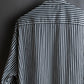 "GIVENCHY" Asymmetrical stripe pattern different thicknesses shirt