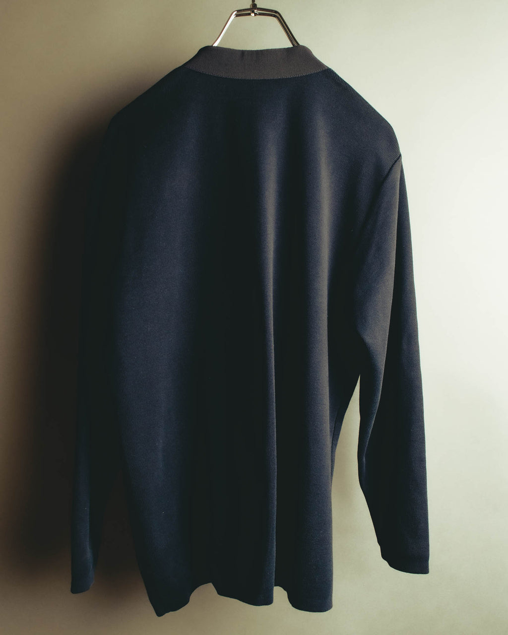 "Salvatore Ferragamo" 80's-90's Elegant cotton knit cardigan