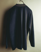 "Salvatore Ferragamo" 80's-90's Elegant cotton knit cardigan
