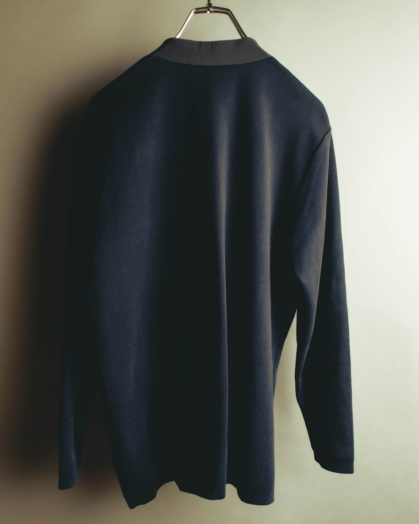 "Salvatore Ferragamo" 80's-90's Elegant cotton knit cardigan
