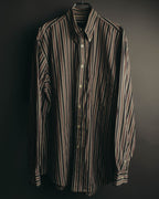 "GUCCI" 90's-00's Striped cotton button-down shirt