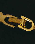 "Christian Dior" 80's-90's Gold tone rhinestone necklace