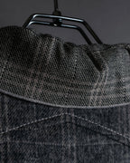 お取り置き分 "VALENTINO" Belted ruffle detail short jacket