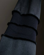 "JEAN PAUL GAULTIER FEMME" Sheer mixed material design pullover