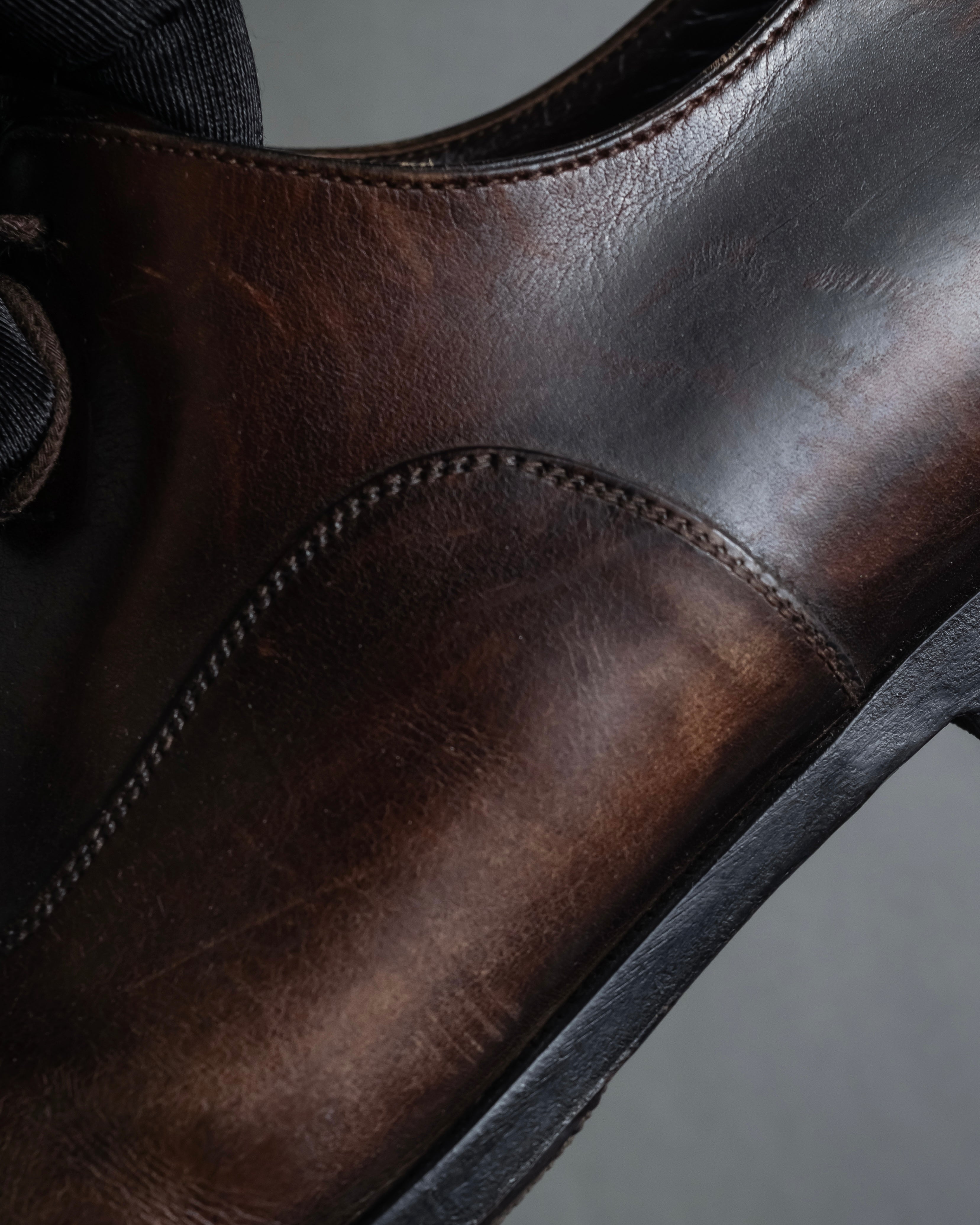 "GUCCI" Classical oxford leather shoes