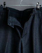 "PRADA" Wool cotton mix navy blue slacks