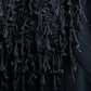 "BOTTEGA VENETA" Organza &amp; fringe design sleeveless dress