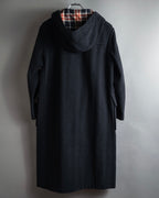 "Burberrys" 90’s heritage duffle coat with check-lined hood