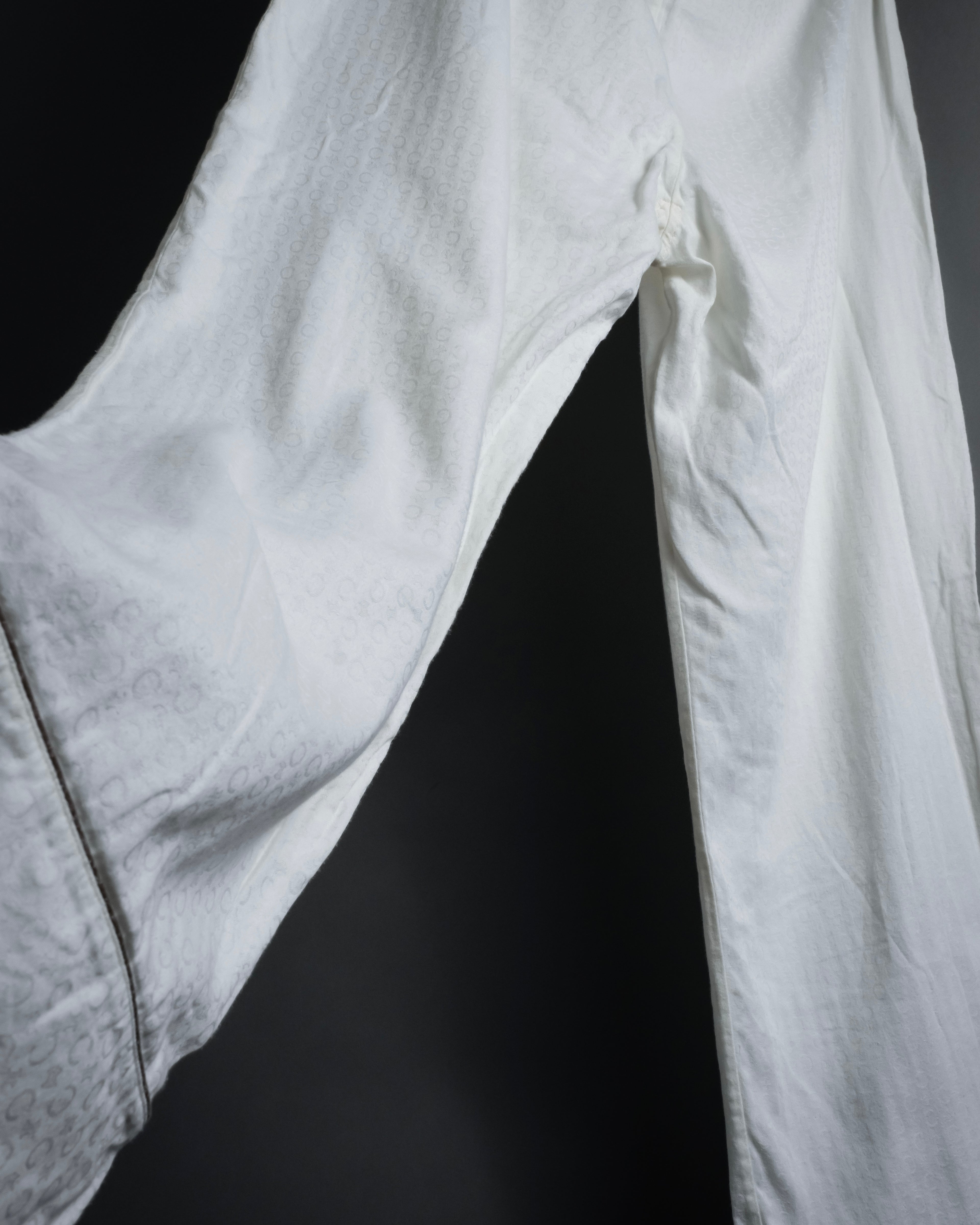 "CELINE" 90's-00's Macadam print pajama set up