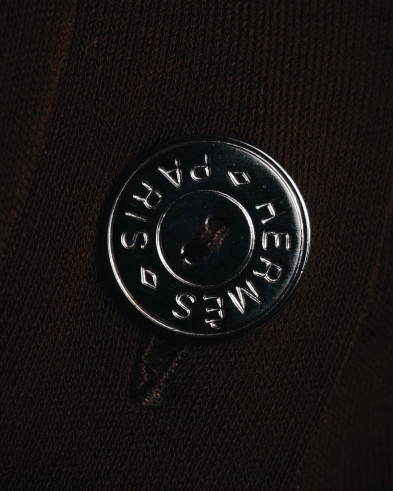 –SPECIAL– "HERMES"
00’s Transformable leather-trim viscose shirt