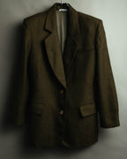 "MISSONI DONNA" 90's Textured knit tailored jacket