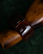 -MOOD Christmas Collections-
"PRADA" Miuccia Prada design tortoiseshell architectural bangle