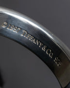 "Tiffany&Co" 1837 collection sterling silver cuff bangle