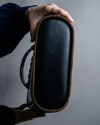 "tricot COMME des GARCONS" Floral pattern punching design tote bag