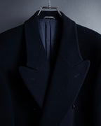 "STUDIO 0001 BY FERRE" Structured silhouette super long chester coat