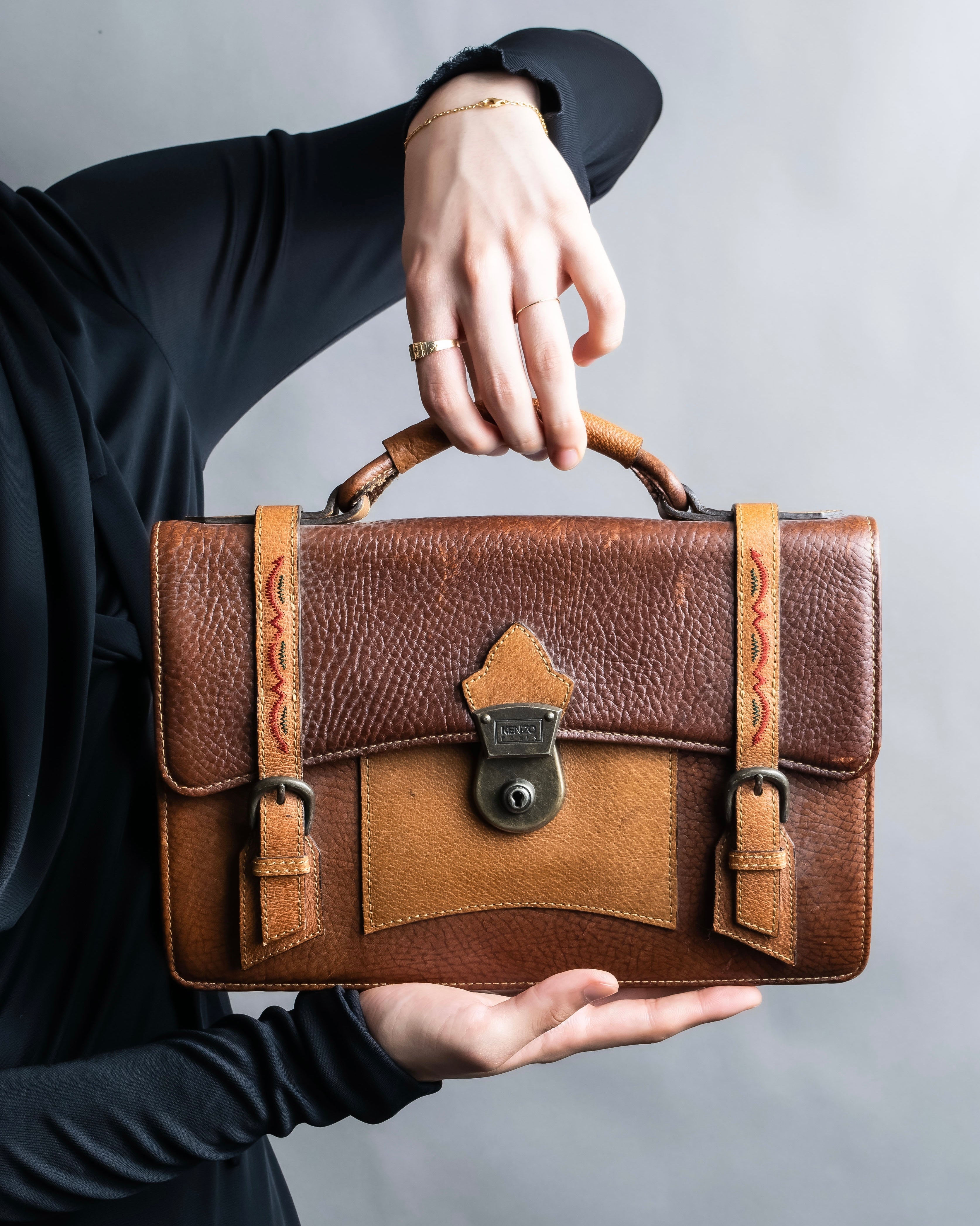 "KENZO" Vintage western style handbag