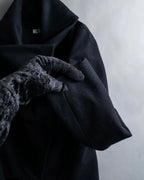 "HELMUT LANG" Short length wool riders jacket