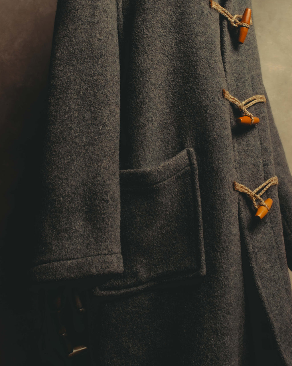 “Montgomery by Tibbett“ 90’s double face tartan duffle coat