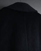 Abrigo doble botonadura estilo pea coat de los años 90-00 de "Max Mara"