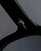 "Christian Dior" Black frame engraved logo sunglasses