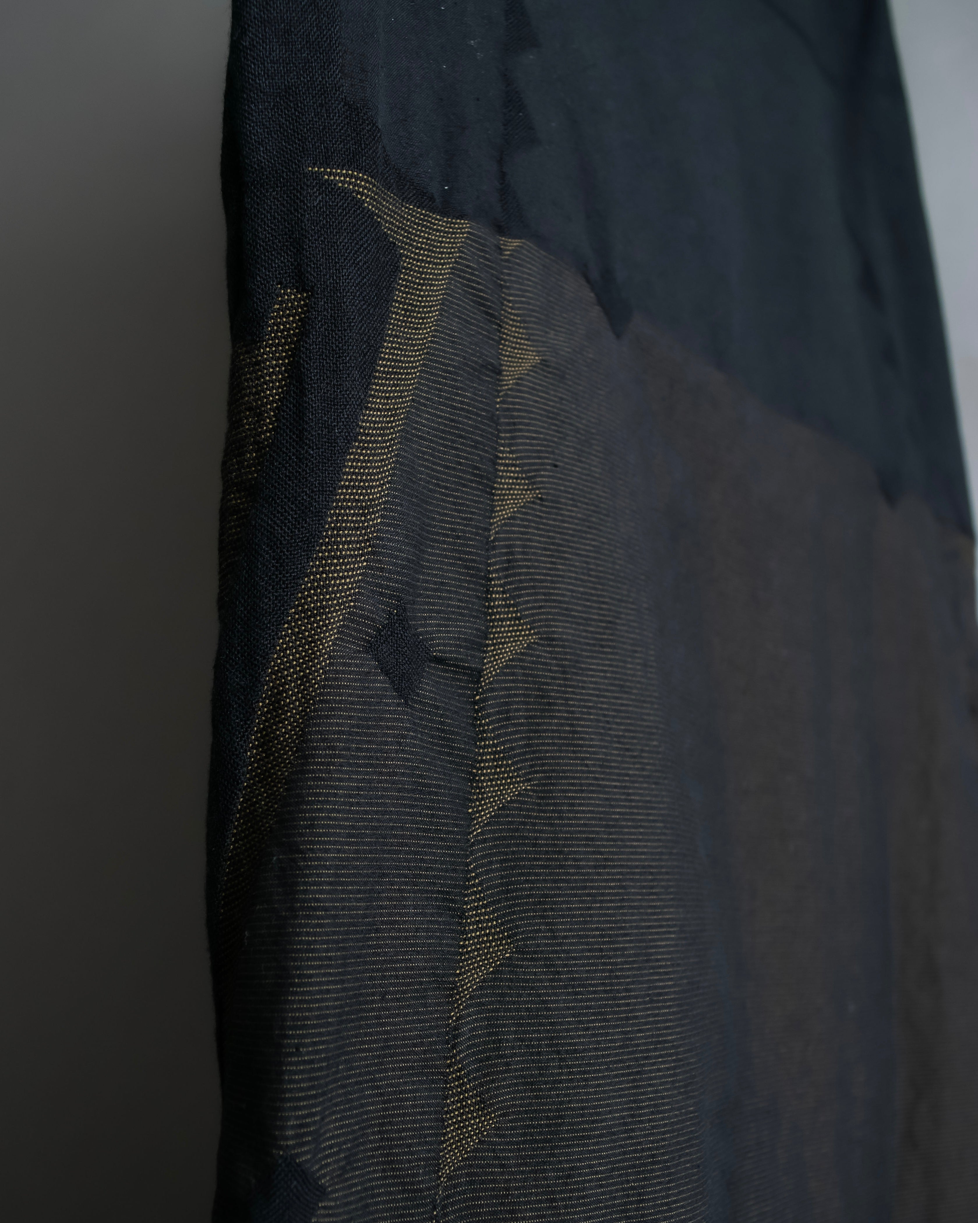 "A-POC" Wrap design high slit skirt