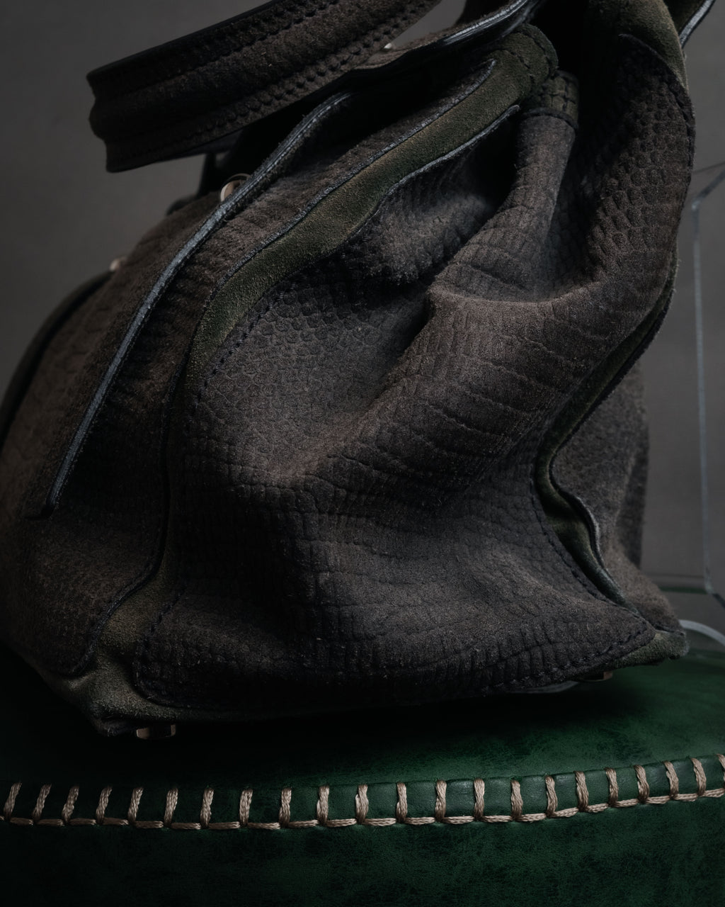 –SPECIAL– “Yves Saint Laurent”
2009 Embossed suede Muse Two bag