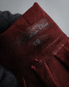 “Christian Dior” 1980’s-90’s Bow detailed leather gloves