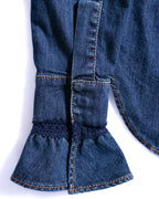 Stella McCartney/ Frill Designed Denim Shirt