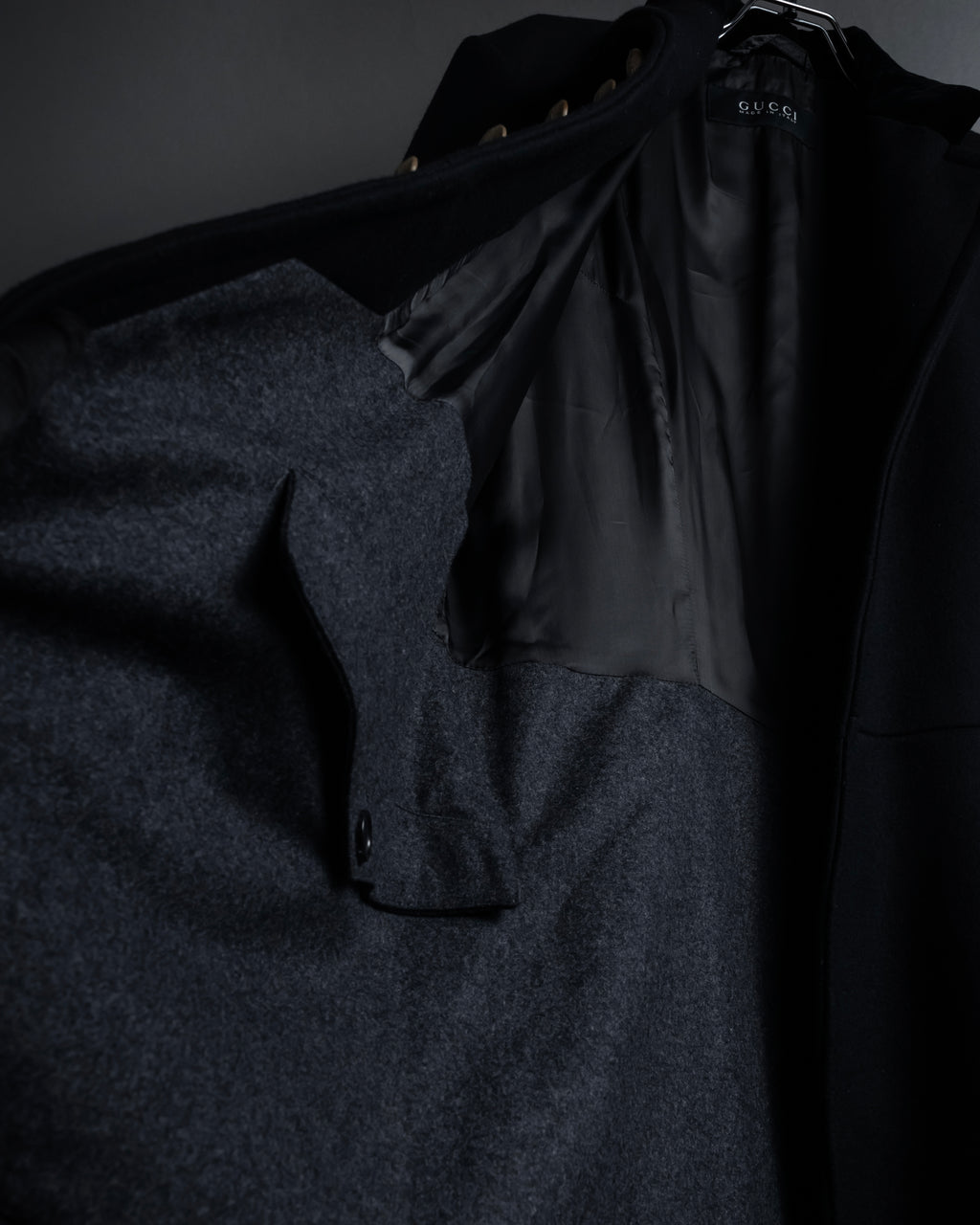 -SPECIAL- "GUCCI" 13'year-14'year Horse riding outfit motif velvet collar jacket