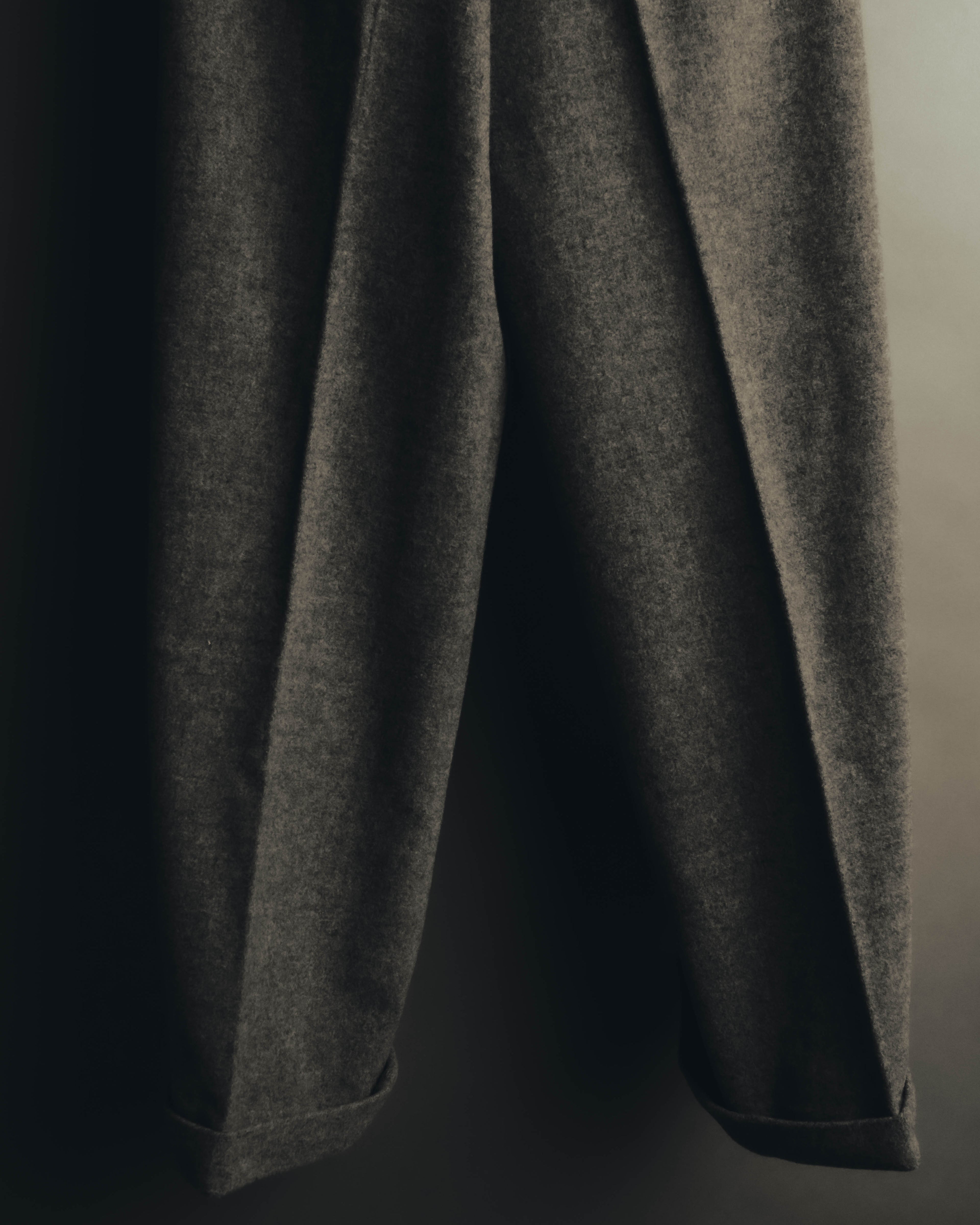 "tricot COMME des GARÇONS" 90's Brushed wool wide trousers