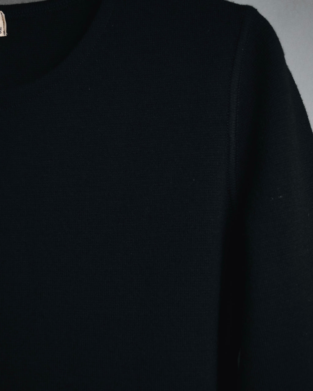 "HERMES" 00’s Minimal wool cashmere crewneck knit