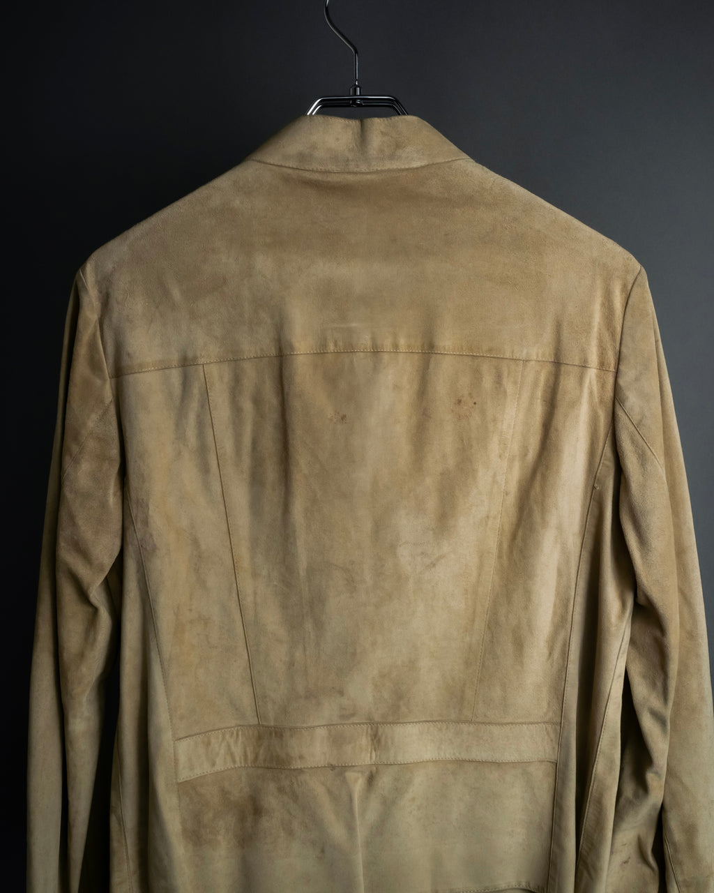 "GUCCI" Sand beige suede set up