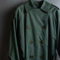 "BURBERRYS" Military detail oversized belted trench coat