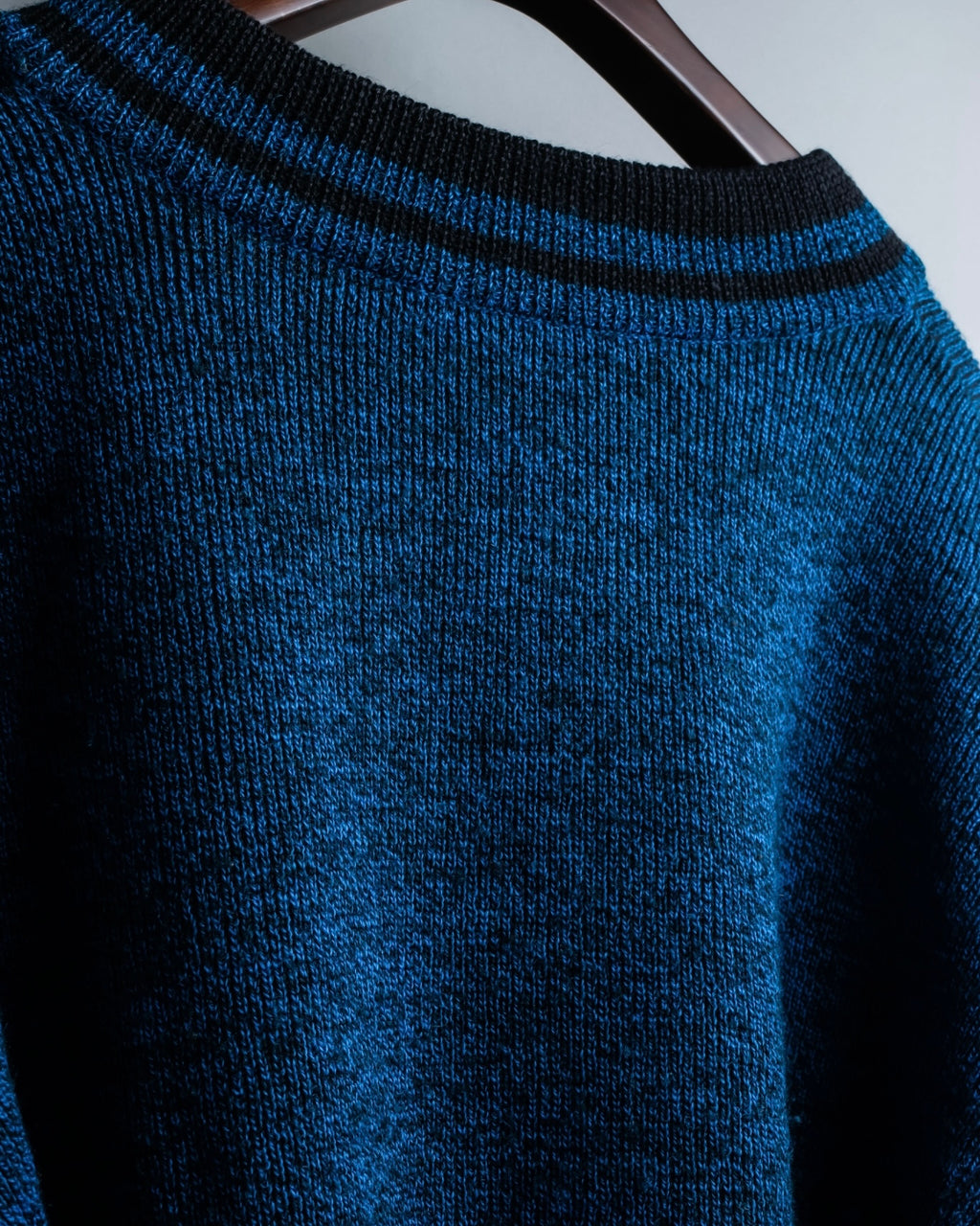 "Christian Dior Sport" V-neck oversized rib knit