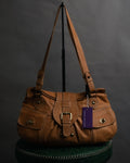 “MARCO BUGGIANI” 2004-2009 Soft leather multi pocket shoulder bag