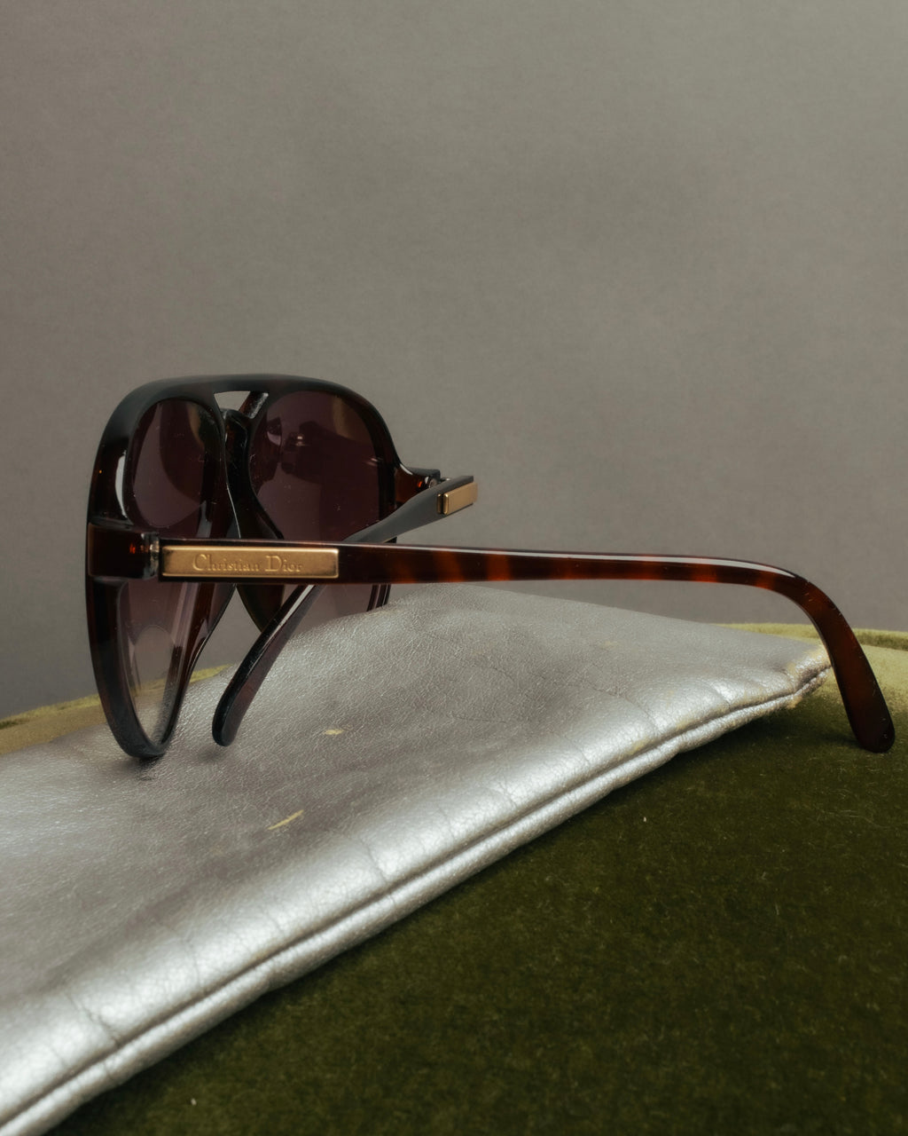 “Christian Dior” 70’s-80’s Tortoiseshell aviator sunglasses