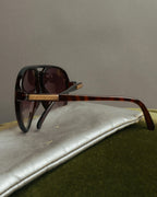 “Christian Dior” 70’s-80’s Tortoiseshell aviator sunglasses