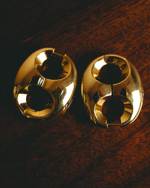 –SPECIAL– "GUCCI" Sculptural marina chain pierce