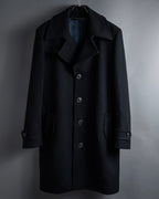 "VIKTOR&ROLF" Sculptural lapel melton coat
