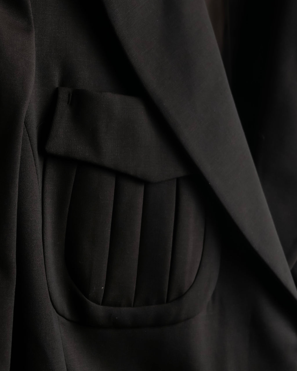 "GIVENCHY" Military patch pocket detail tailored jacket