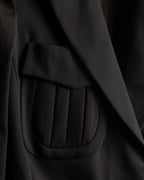 "GIVENCHY" Military patch pocket detail tailored jacket