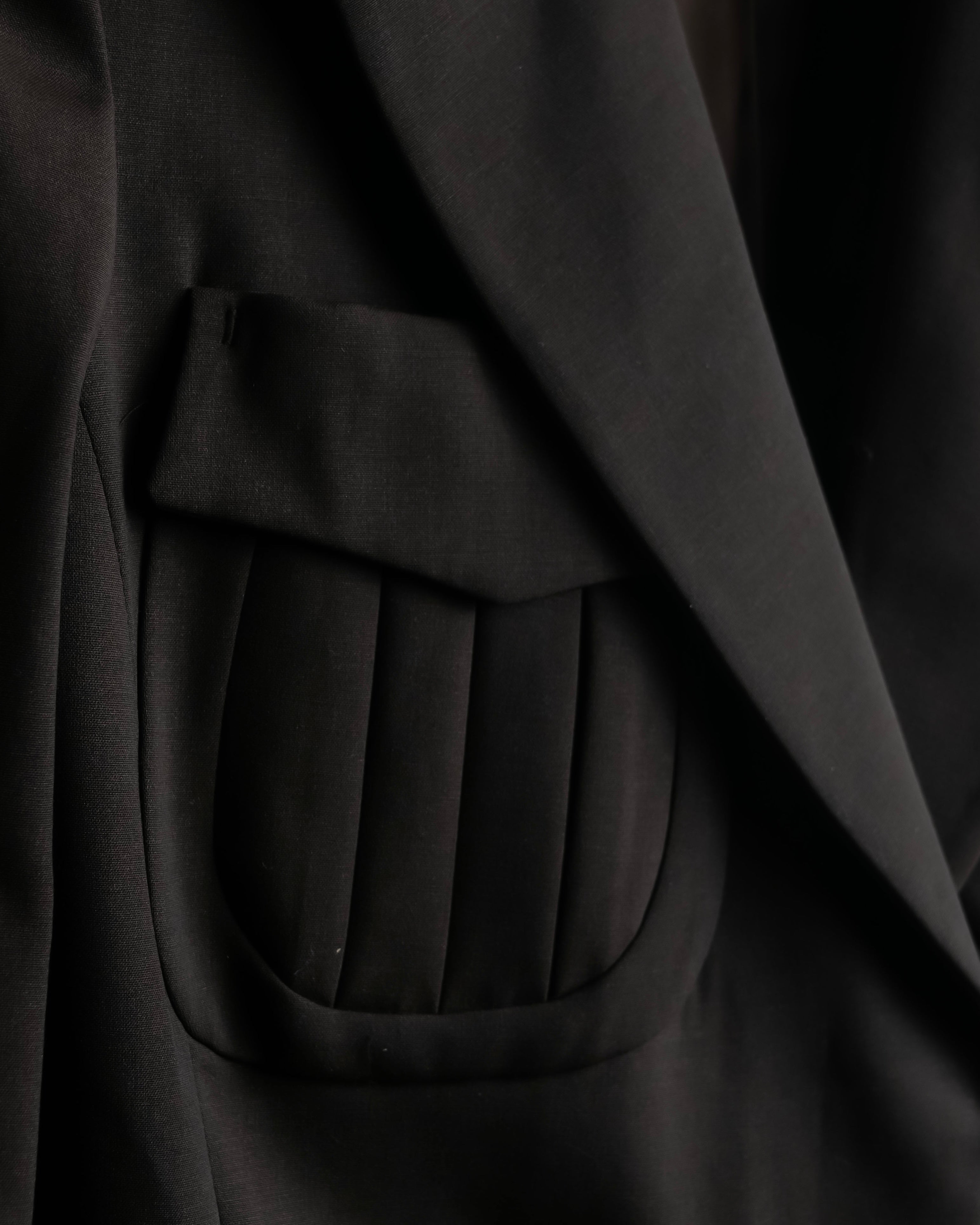 "GIVENCHY" Military patch pocket detail tailored jacket