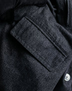 "tricot COMME des GARCONS" 
Double-breasted reversible fur tailored coat