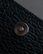 "MAISON MARGIELA" Grained leather chain wallet bag