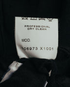 “GUCCI” 2001-2004 Tom Ford era gathered wool fringe knit top