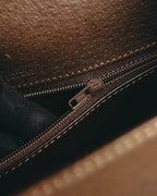 "Valentino Garavani" 80's-90's Classic box leather top-handle handbag