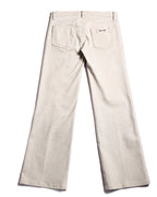MIU MIU/ Back Metal Logo Designed Riding Pants Beige