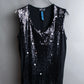 "LANVIN" Different sequin designs sleeveless pullover