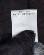 "Vivienne Westwood MAN" Bordeaux piping design draped tailored jacket